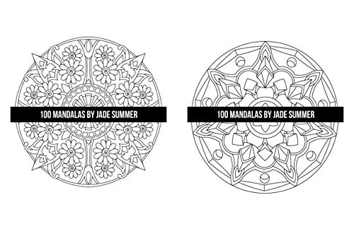 Mandala Coloring Book: For Adults with 100 Magical Mandalas WoodArtSupply
