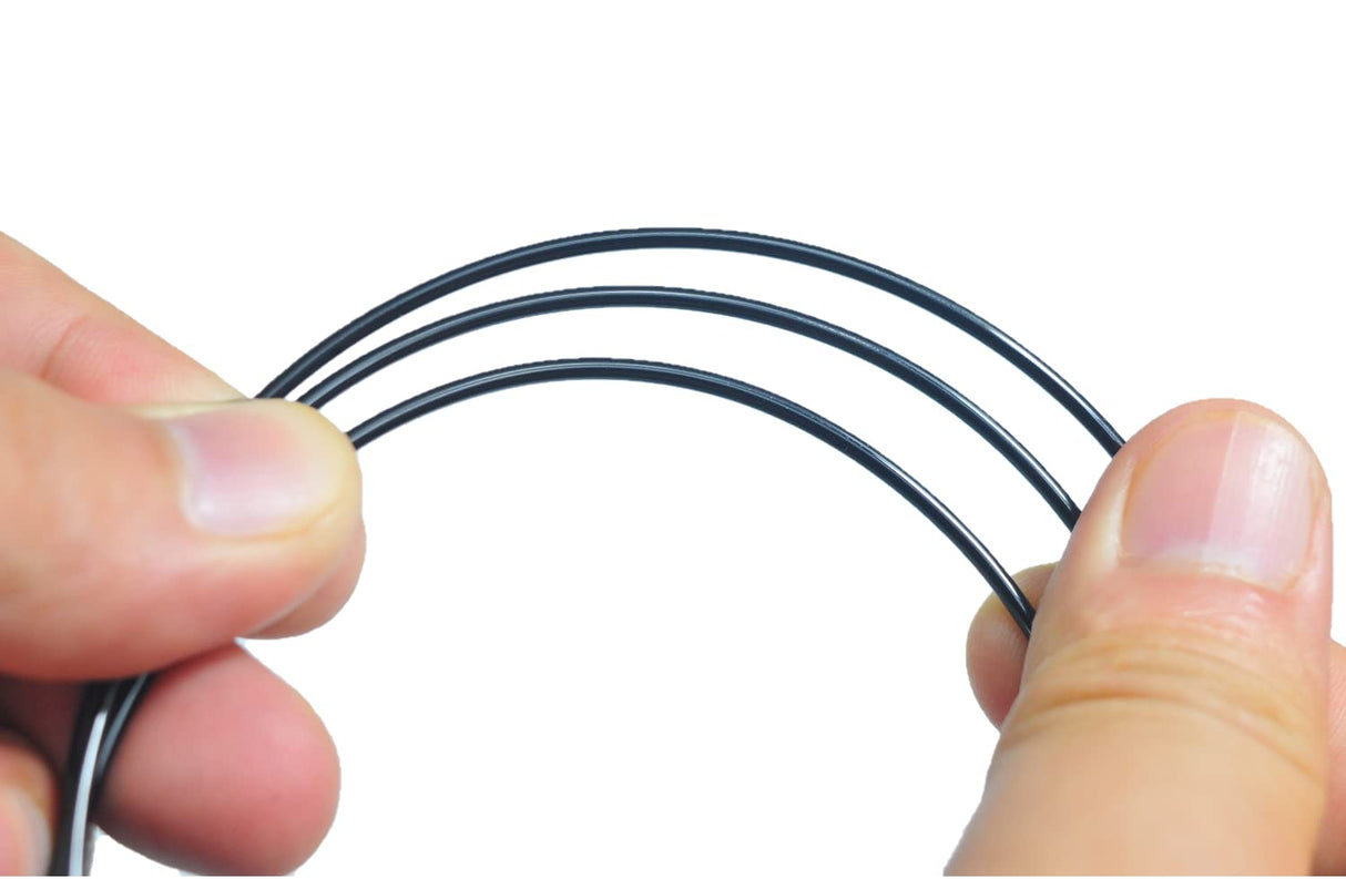 RANKI Polycarbonate Filament 1.75mm 1KG, Outdoor Use Tough PC 3D Printer Filament, High Temperature Resistance, 1 KG Spool, (Black) RANKI