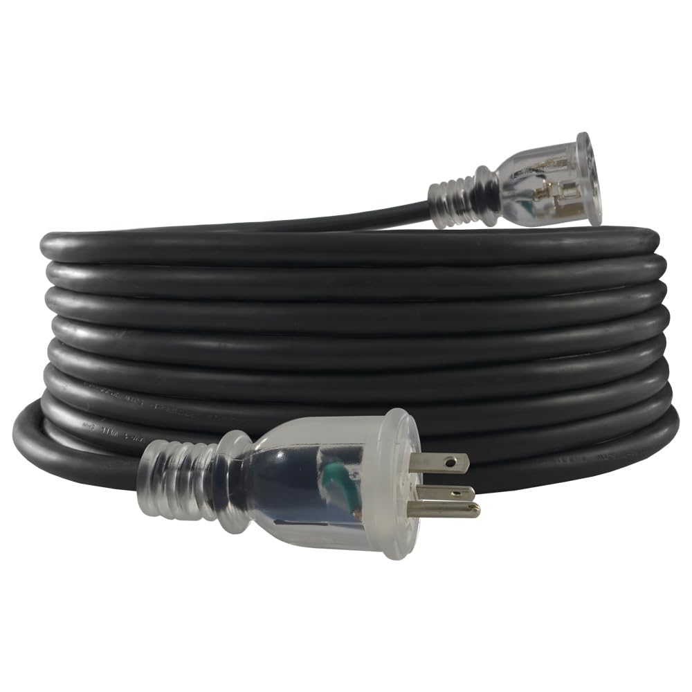 Conntek 20520-050 NEMA 5-20 Outdoor Extension Cord 20 Amps 125 Volts, 50 Feet Conntek