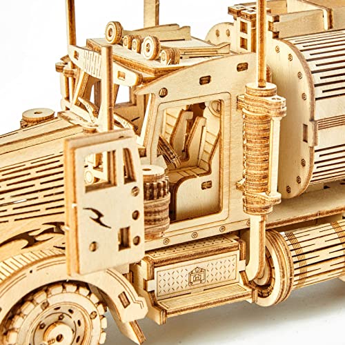 bennama 3D Wooden Puzzles Truck Model Kits, Brainteaser and Puzzle for Christmas/Birthday,Gifts for Adults and Teens to Build Combination bennama
