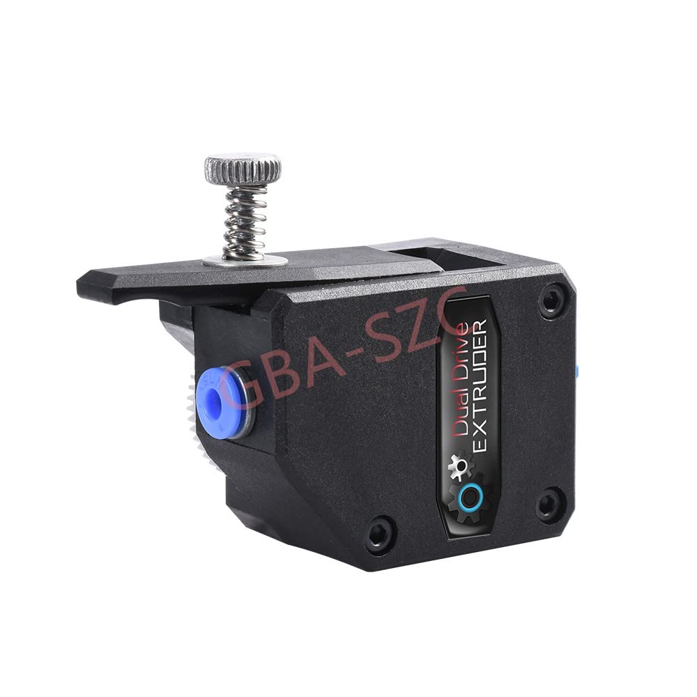 GBA-SZC Dual Drive Extruder,High Performance Upgrading Parts for Mega S,Prusa I3,CR10,Ender 3/Ender 3 V2/Ender 3 Pro Series,Wanhao D9,Anet E10,Geeetech A10 and Other DIY 3D Printers.(Type1) GBA-SZC