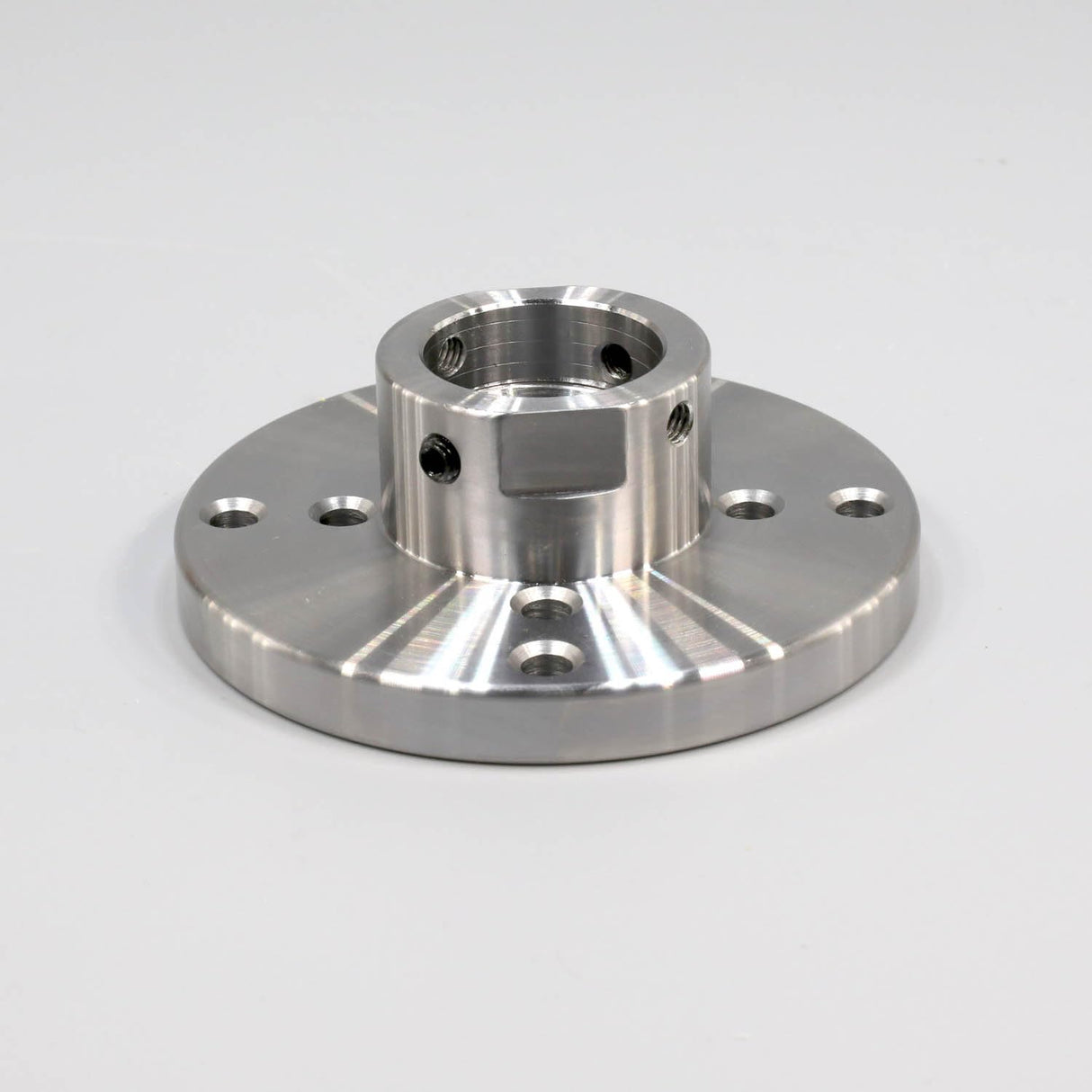 Hurricane Turning Tools, 4" Steel Faceplate For Wood Lathe, 1 1/4" x 8 TPI Hurricane Turning Tools