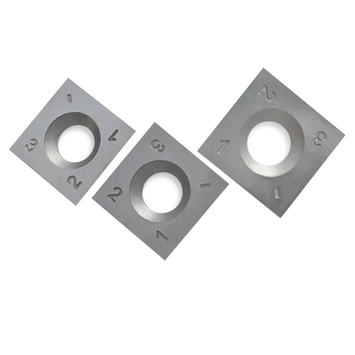 FOXBC 14mm Indexable Carbide Inserts Replacement for Grizzly H7319 Inserts and Grizzly Spiral Cutterhead Jointer Planer 14 x 14 x 2mm - 10 Pack FOXBC