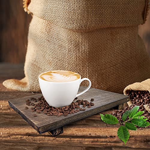 Lyfe Simple Wood Riser for Decor - Rustic Pedestal Stand - Handmade Small Wood Tray - Soap Tray for Kitchen Sink, Dish Soap Tray, Wood Tray for Bathroom, Wooden Stand for Display (Brown, 12 x 7 Inch) Lyfe Simple