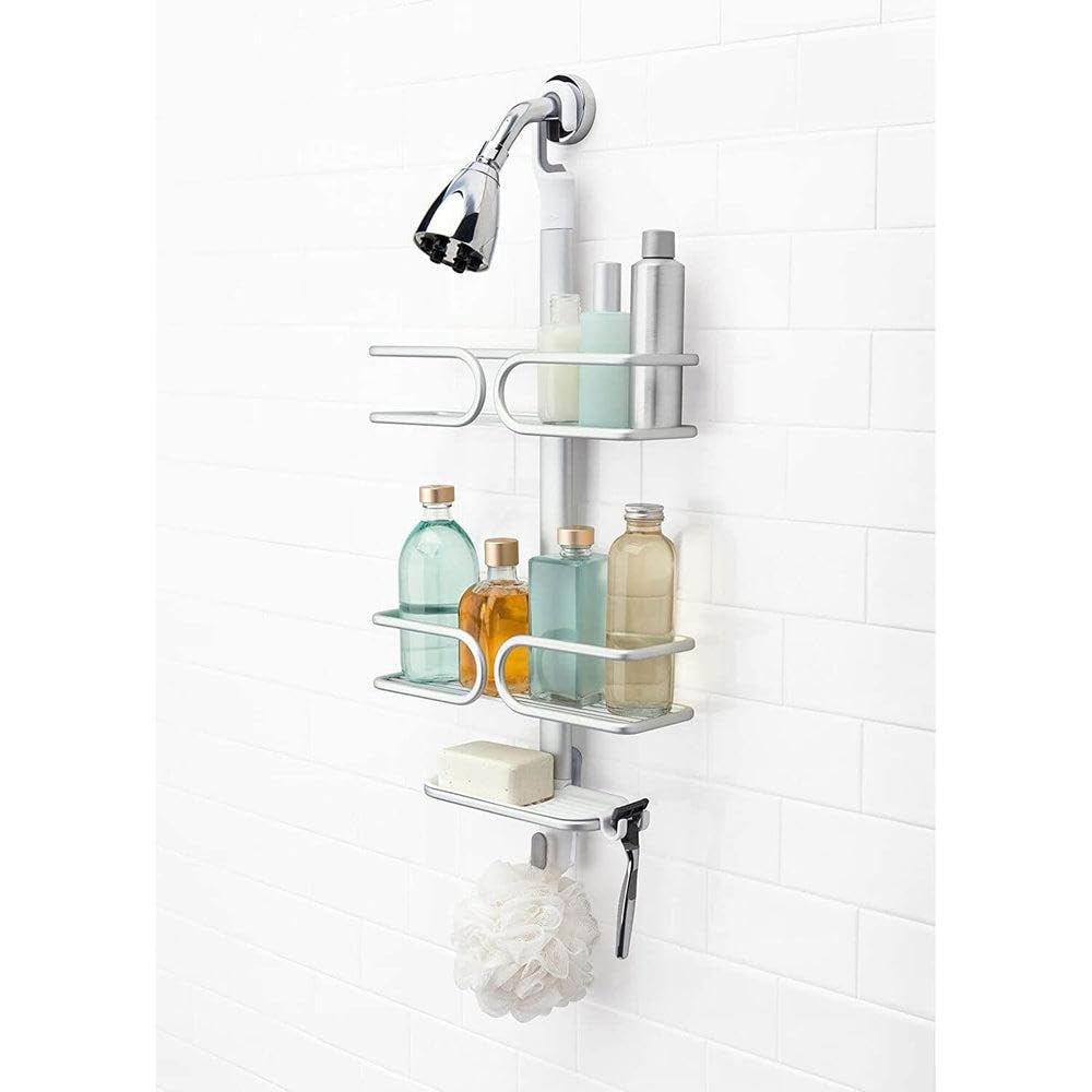 OXO Good Grips 3-Tier Aluminum Shower Caddy OXO