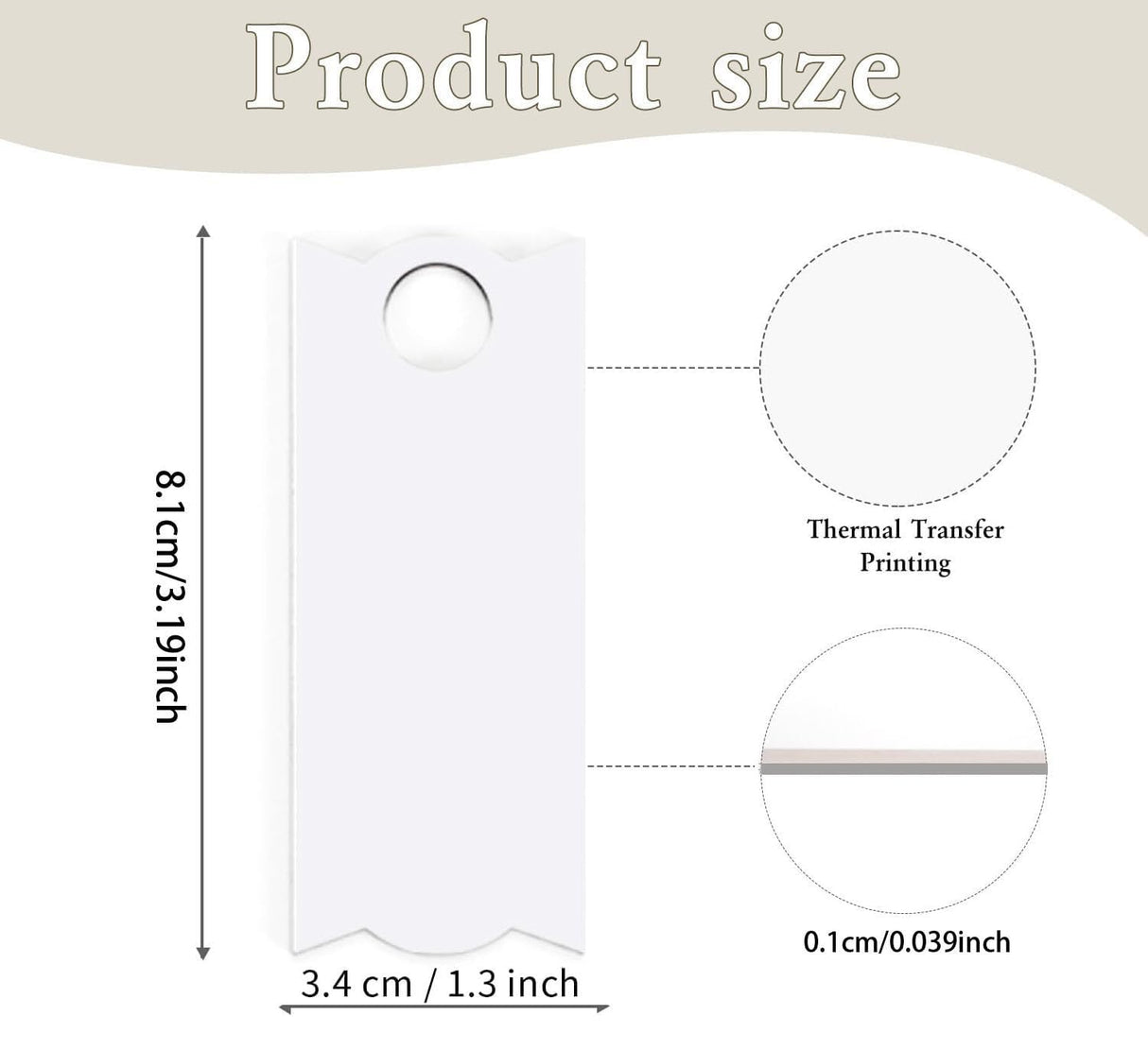 ZHUOMINGJIA 5 Pcs Heat Sublimation Nameplate,Aluminum Name Plate For Stanley 40 Oz,Free Diy,Not Shattering,Not Deformed, Usable On Both Sides,No Odor,The Perfect Substitute For Acrylic Material ZHUOMINGJIA