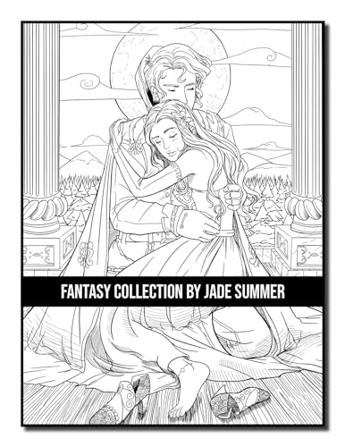 Fantasy Collection: An Adult Coloring Book with 100+ Incredible Coloring Pages of Mermaids, Fairies, Vampires, Dragons, and More! WoodArtSupply