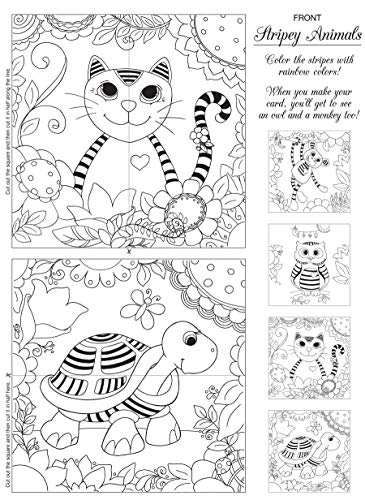 Foldables -- Princesses, Ponies, Mermaids and More!: Never-Ending Fun to Color, Fold and Flip (Dover Kids Activity Books: Fantasy) Dover Publications