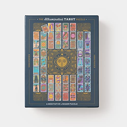 Clarkson Potter The Illuminated Tarot Puzzle: A Meditative 1000-Piece Jigsaw Puzzle: Jigsaw Puzzles for Adults Clarkson Potter