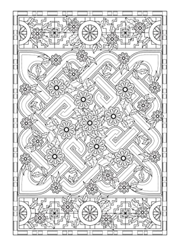 Creative Haven Celtic Nature Designs Coloring Book (Adult Coloring Books: World & Travel) Dover Publications