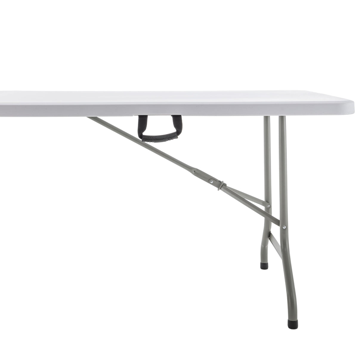 BTEXPERT 8-Foot-96 long White Plastic Folding Table Portable 30" Wide, 29" High, Indoor Outdoor Events Banquet Dining Party Patio, One BTEXPERT