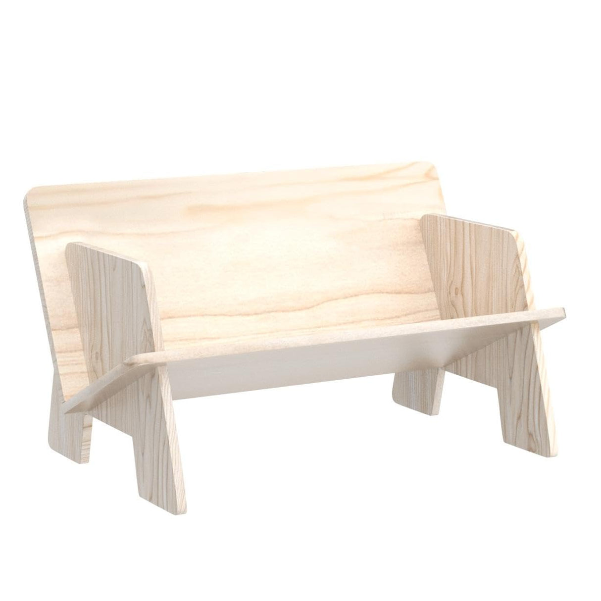 Fox Claw Wood Bookcase in Living Room/Home/Office, Desktop Book Shelf Organizer Bookshelves Storage Rack for CDs/Magazine/Books Display (Style V) Fox Claw