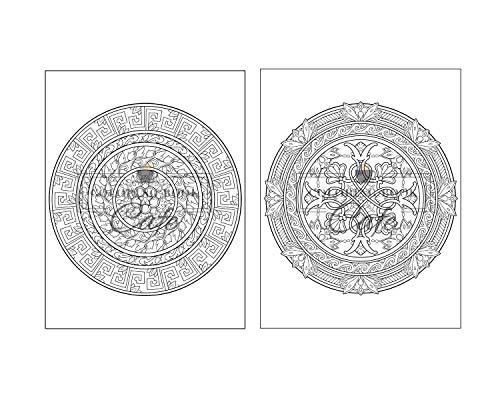 125 Mandalas: An Adult Coloring Book Featuring 125 of the World’s Most Beautiful Mandalas for Stress Relief and Relaxation Independently Published Iaerlllt