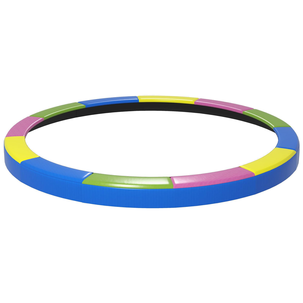 Soozier 12FT Trampoline Spring Cover, Safety Trampoline Pad Replacement, Waterproof and Tear Resistant, All Weather Trampoline Accessories, Multi Color Soozier