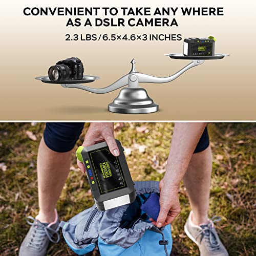 MARBERO Portable Power Station 88Wh Camping Lithium Battery Solar Generator Fast Charging with AC Outlet 120W Peak Power Bank(Solar Panel Optional) for Home Backup Outdoor Emergency RV Van Hunting MARBERO