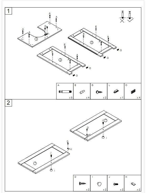 MEZHI Under Sink Vanity Cabinet Bathroom Double Door Shelf Cupboard Basin Organizer MEZHI