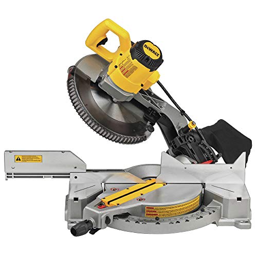 Dewalt DWS715R 12 in. 15 Amp Single Bevel Compound Miter Saw (Renewed) DEWALT