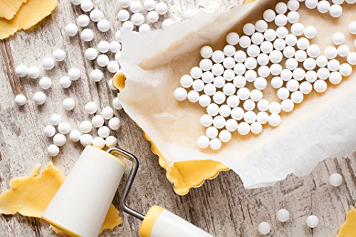 Mrs. Anderson’s Baking Ceramic Pie Crust Weights, Natural Ceramic Stoneware Mrs. Anderson's Baking