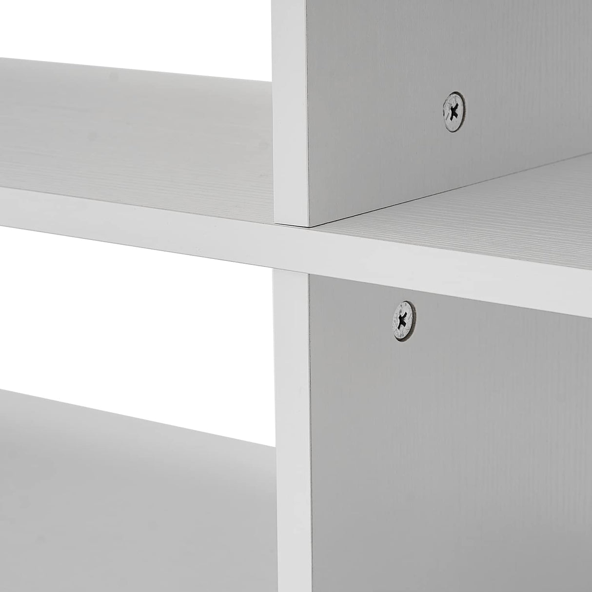 Panana TV Stand, 4 Cubby TV Stand for 60 inch TV, Farmhouse Television Stands Entertainment Center Media Stand with Storage TV Table Stand for Living Room (White 55 inches) Panana