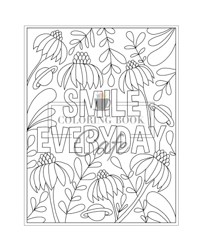 100 Inspirational Quotes Coloring Book for Adults: 100 Motivational Quotes, Positive Affirmations and Inspirational Phrases for Stress Relief and Relaxation WoodArtSupply