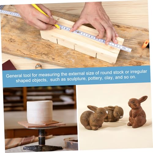 FIXOSHEE Caliper Divider Measuring Tool for Wood Turning Projects Outside Calipers Accurate Measuring Gauge Portable and Woodworking Tool FIXOSHEE