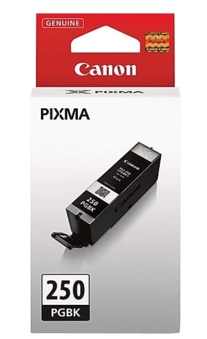 Genuine Canon PGI-250 (6497B001) CLI-251 (6513B004) Color (Black, Cyan,Magenta,Yellow) Ink Tank 5-Pack Canon