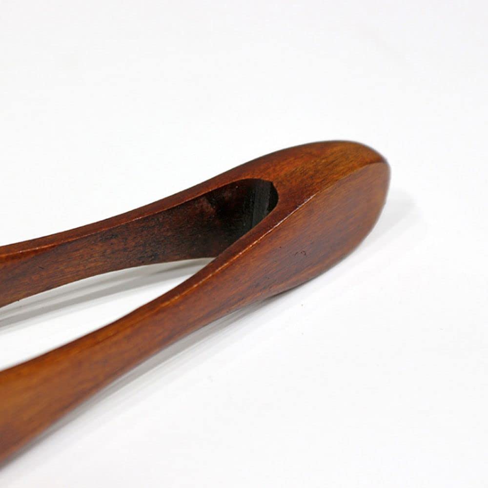 MinLia Bamboo Cooking Kitchen Tongs Food BBQ Tool, Wooden Clip Clamp BBQ Snack Bread Cooking Utensils MinLia