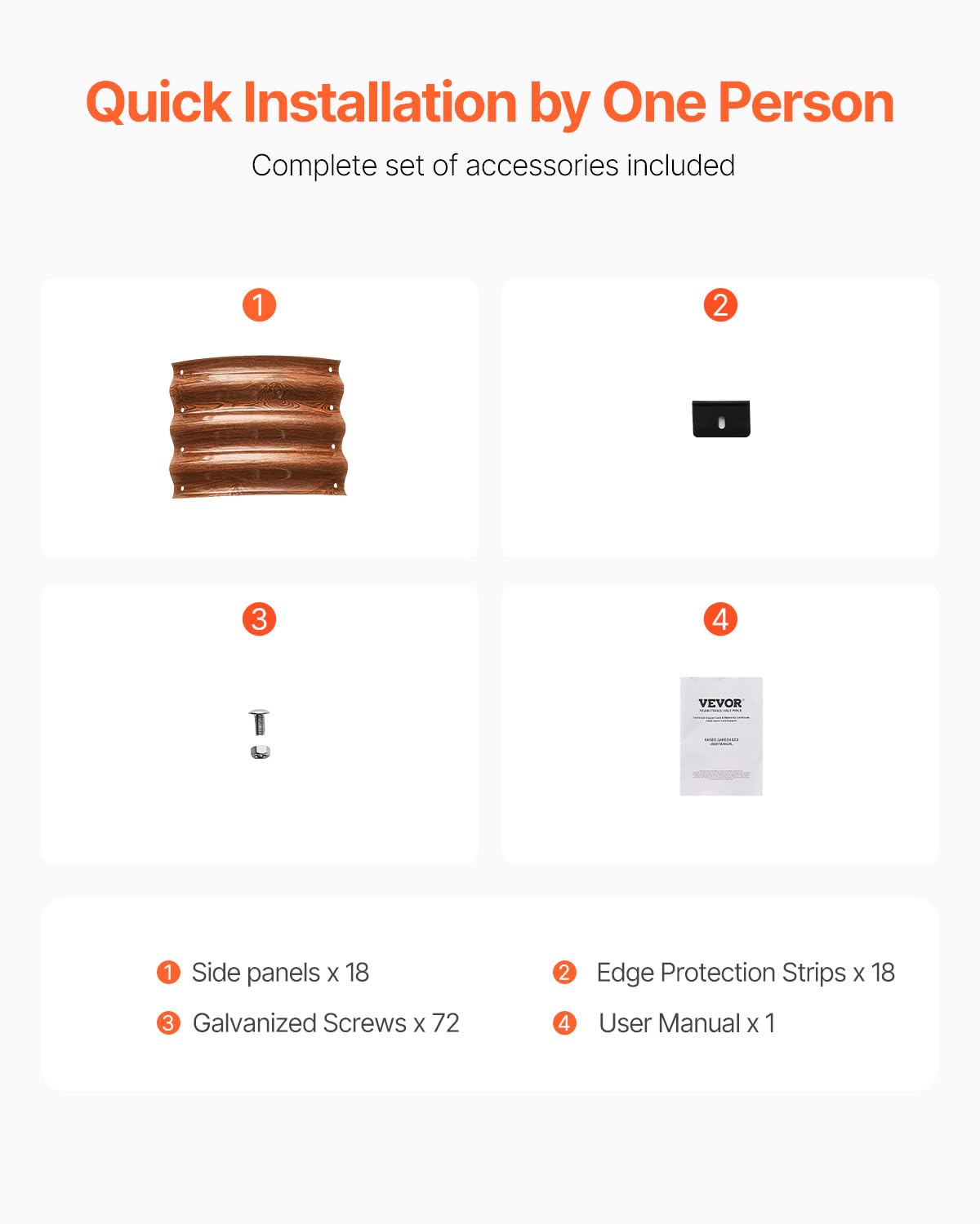 VEVOR 3 Pcs 2x2x1ft Round Galvanized Raised Garden Bed Kit, Outdoor Metal Raised Beds for Gardening Vegetables, Easy Assembly Garden Planter Box for Flowers Fruits with Open Base VEVOR