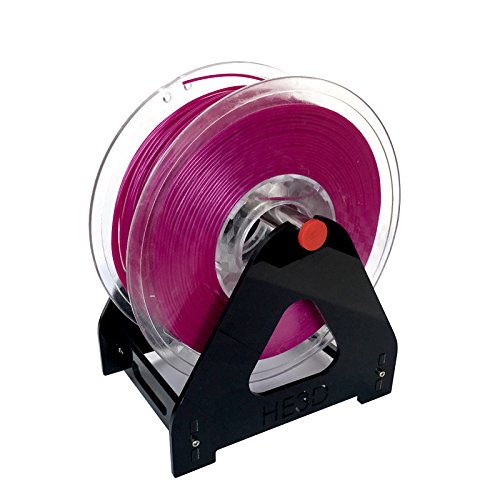 HE3D Acrylic 3D Printer Tabletop Filament Holder for 1 Spool Used for ABS/PLA/Wood/TPU/Other 3D Printing Material HE3D