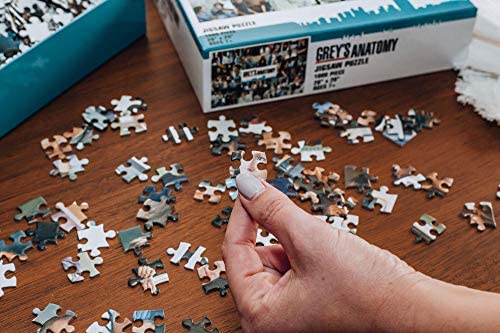 Grey's Anatomy Collage 1000 Piece Jigsaw Puzzle for Adults | Educational Toy Gifts | Challenging Interactive Brain Teaser for Family Game Night | 28 x 20 Inches Toynk