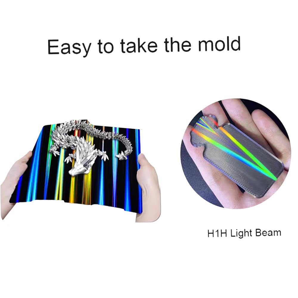 HysiPrui 3D Printer Kobra 3 Build Plate Platform Double Sided H1H Smooth Surface Build Plate Sheet, Flexible Removable Heated Bed Platform Mat for Anycubic Kobra 3/Kobra 3 Combo 256x268mm HysiPrui