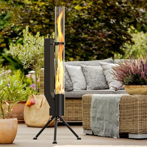 Onlyfire Outdoor Fire Pit, Patio Heater wood pellet heater, FP042 ONLYFIRE OUTDOOR LIVING