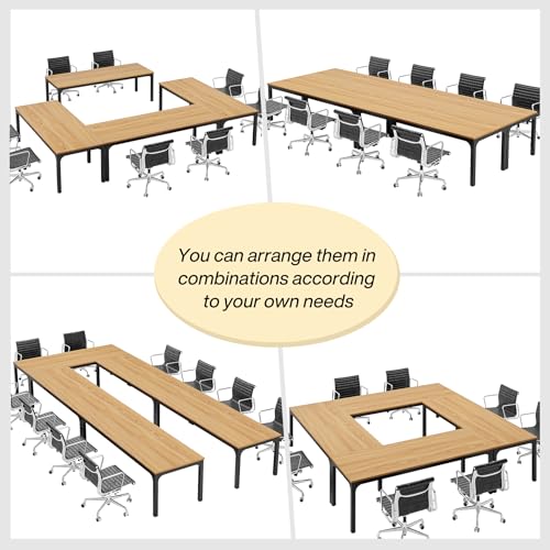 LITTLE TREE Large Rectangle Conference Meeting Seminar BusinessTable for 10-14 Person LITTLE TREE