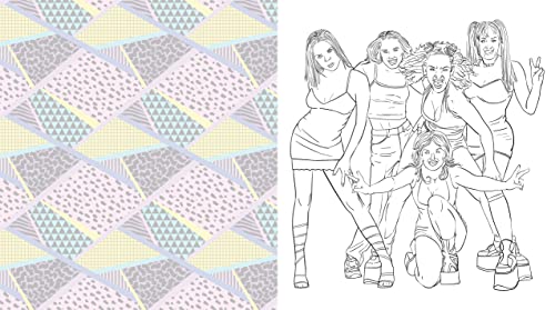 The Best of the '90s Coloring Book: Color your way through 1990s art & pop culture (Color Through the Decades, 2) WoodArtSupply