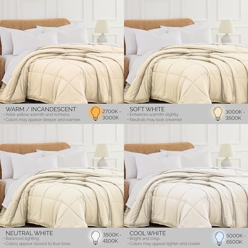 Southshore Fine Living, Inc. Full/Queen Comforter, Premium Quality All-Season Down-Alternative Comforter, Queen/Full Size, Cream Southshore Fine Living, Inc.