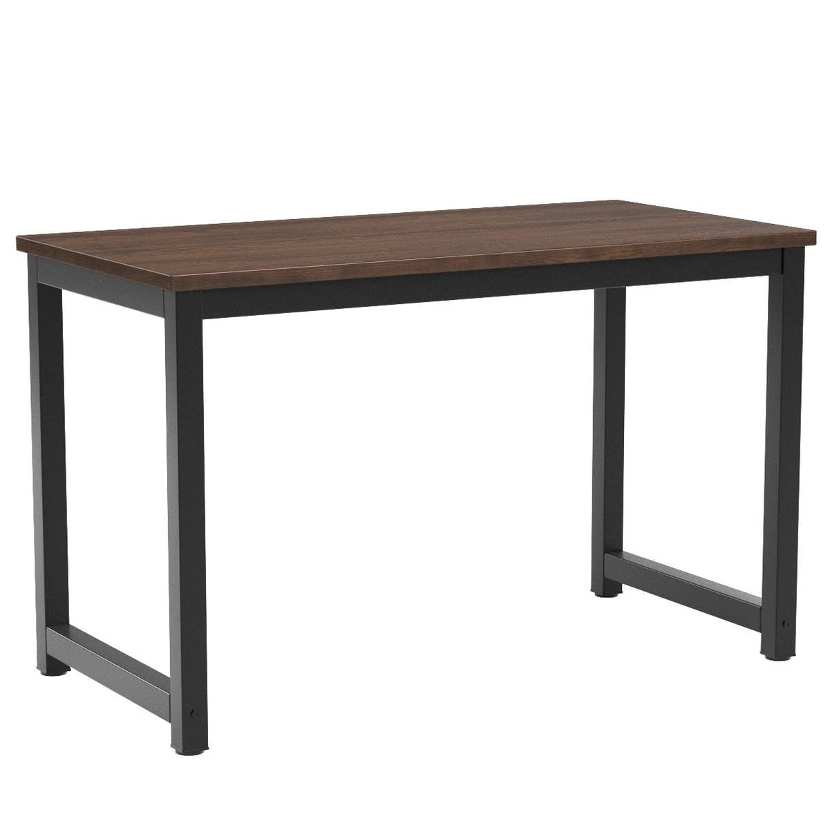 Tribesigns Modern Simple Computer Desk, 47 inch Vintage Office Desk Computer Table, Study Writing Study Desk Workstation for Home Office, Rustic Brown Tribesigns