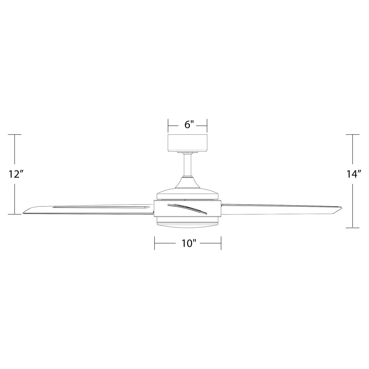 WAC Smart Fans Mod Indoor and Outdoor 3-Blade Smart Home Ceiling Fan 54in Matte Black Distressed Koa with 3000K LED Light Kit and Remote Control Works with Alexa and iOS or Android App WAC Lighting