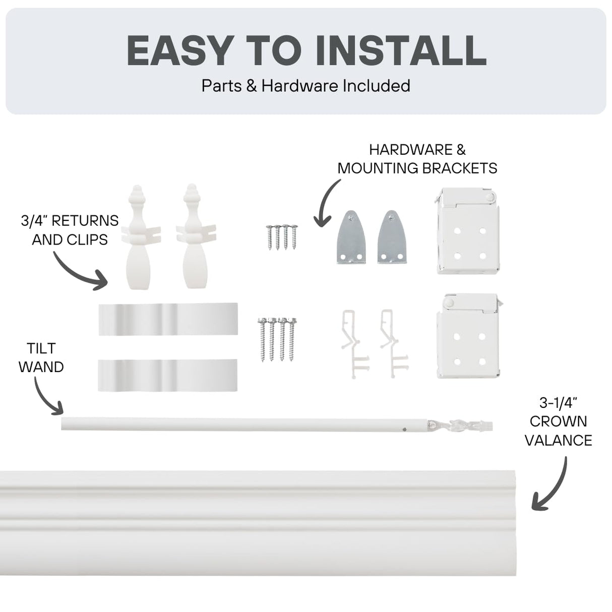 Lotus & Windoware Cordless, 2 Inch Faux Wood Blind, 33" Wide x 72" Long, Window Blinds, Blinds & Shades, Blinds for Indoor Windows, Embossed, Bright White LOTUS & WINDOWARE