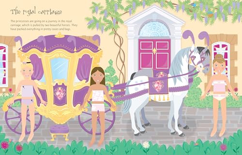Sticker Dolly Dressing Princesses WoodArtSupply