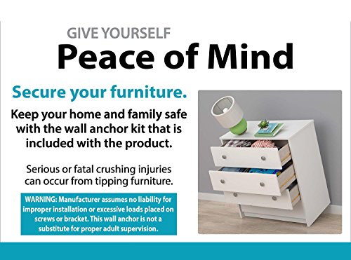 SystemBuild Evolution Kendall 36" Utility Storage Cabinet, Graphite Gray/Light Gray SystemBuild