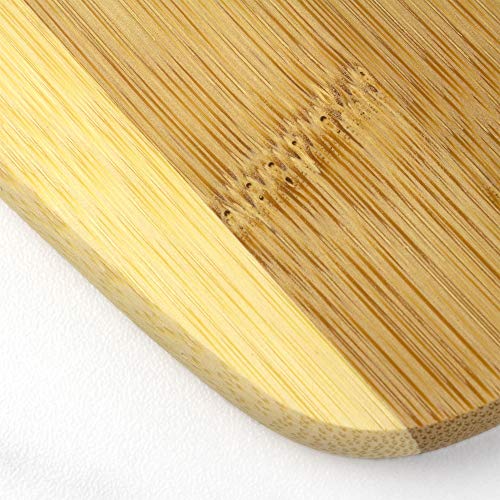 Totally Bamboo 3-Piece Two-Tone Bamboo Serving and Cutting Board Set Totally Bamboo