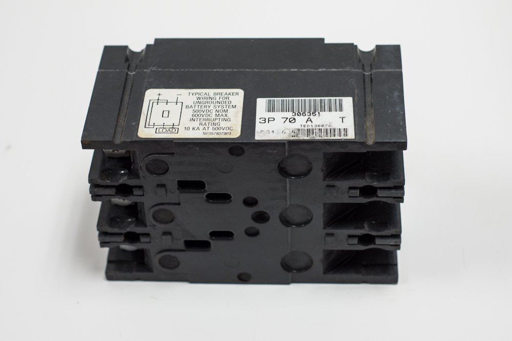 GE TED136150WL Circuit Breaker,150A,3P,600VAC,TED GE