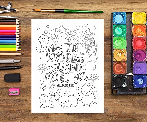 Bible Verse Coloring Book for Kids Hweryho