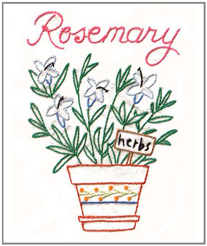 Aunt Martha's Iron On Transfer Patterns for Stitching, Embroidery or Fabric Painting, Patterns for Tea Towels/Kitchen Decor, Set of 5 Aunt Martha's