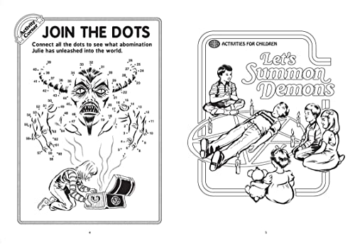 Let's Summon Demons: A Creepy Coloring and Activity Book Chronicle Books