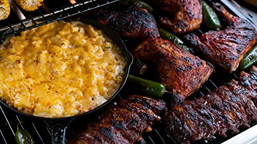 Megamaster 3-Burner Propane Gas Grill with Folding Side Tables, 30,000BTUs, 429.81 sq. in. Cooking Space, Stainless Steel Control Panel, Outdoor Kitchen Grill for BBQs, Patios, and More - 720-0988EA Megamaster