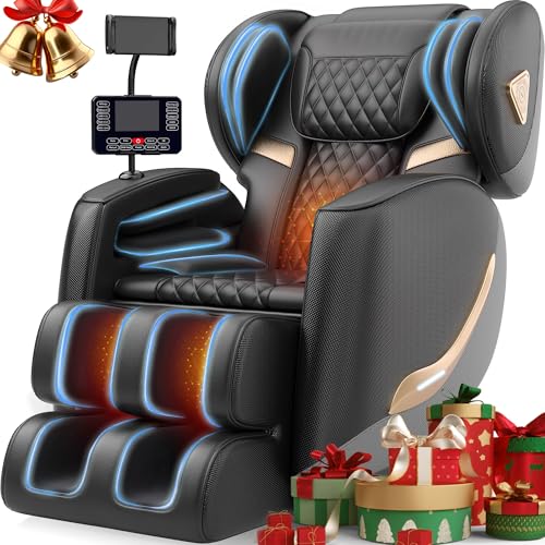 VUYSUYVY Upgraded Massage Chair Full Body, Zero Gravity Massage Chair Recliner- 10 Fix Points, 2026 Shiatsu Massage Chairs with Heat, Airbags, Foot Massage, 6 Auto Modes, Bluetooth Speaker VUYSUYVY