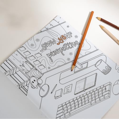 Good Things Grow Here: An Adult Coloring Book with Inspirational Quotes and Removable Wall Art Prints WoodArtSupply