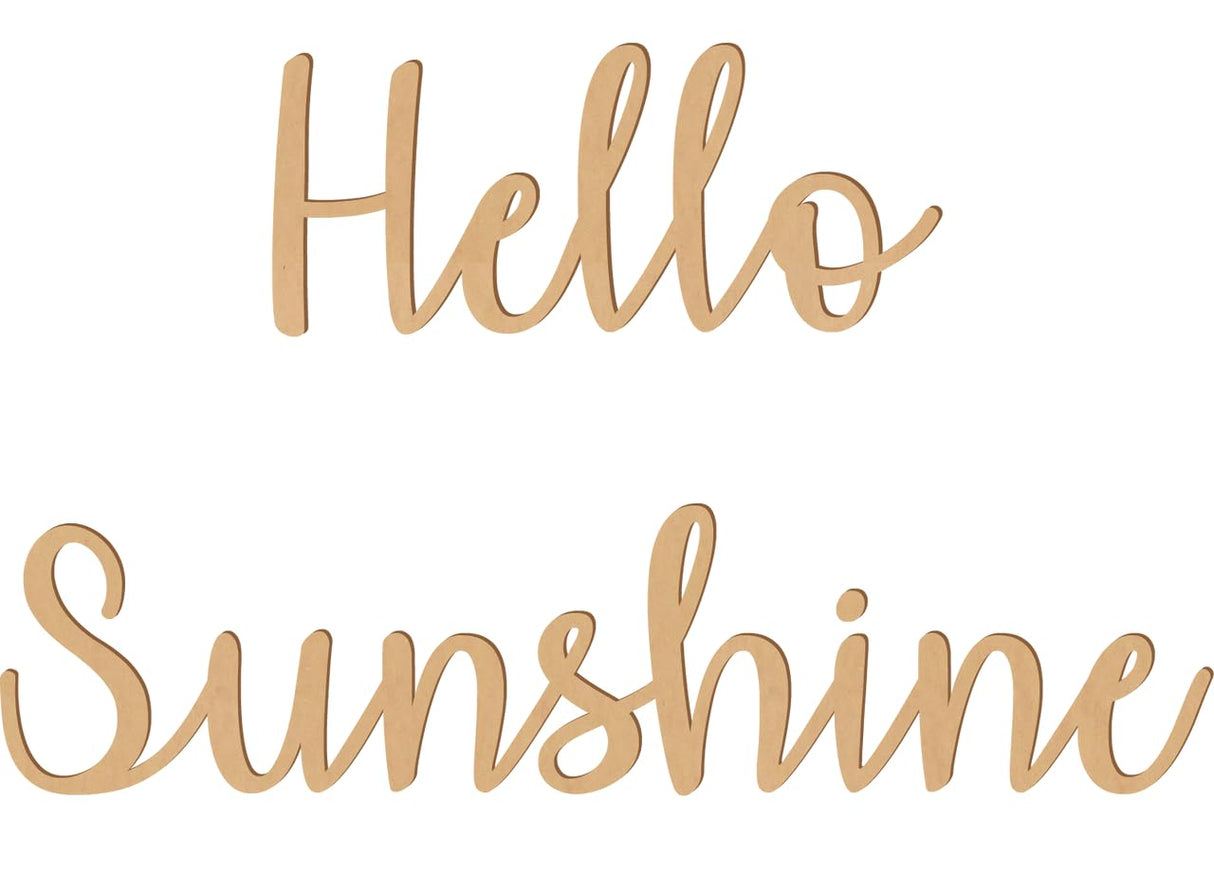 3 Inch Tall Custom Word Scroll Script Cursive Font Affection, Choose Wood Material for Names, Unfinished Initials Craft, Kid's Room Sign, Wall Plaque (3") NEXTCraft