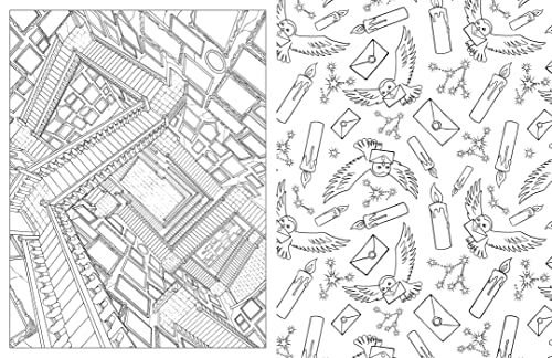 Harry Potter: An Official Hogwarts Coloring Book Insight Editions